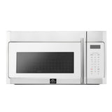 Forno Fornace 30-Inch Over the Range Convection Microwave, White - 1.5 cu.ft, 300 CFM Vent, Touch Control, LED Light