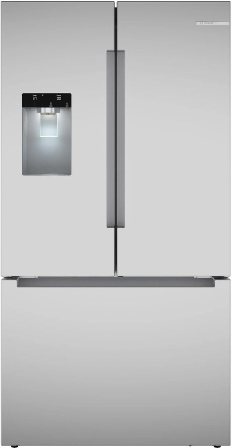 100 Series French Door Bottom Mount Refrigerator 36" Stainless steel (with anti-fingerprint), Total No Frost