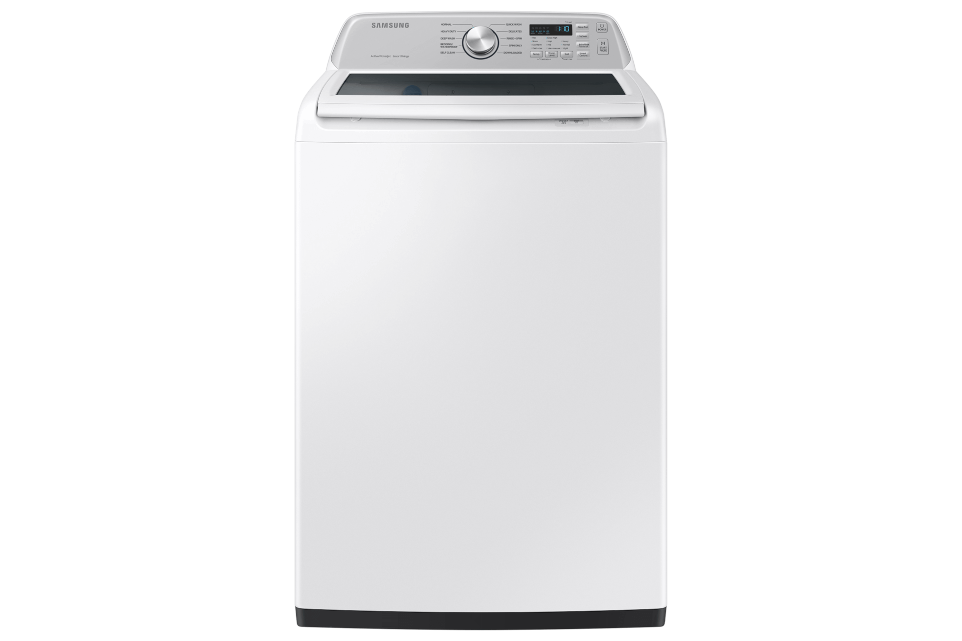 4.7 cu. ft. Large Capacity Smart Top Load Washer with Active WaterJet in White