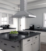 ZLINE 36" Designer Series Stainless Island Range Hood (KB2i-4SSXS-36)
