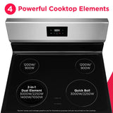 30" Rear Control Electric Range