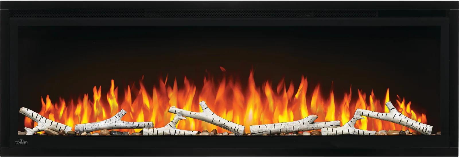 Birch Log Set for Entice 50