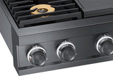 36" Rangetop, Graphite, Natural Gas