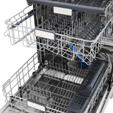 ZLINE 24" Monument Series 3rd Rack Top Touch Control Dishwasher with Stainless Steel Tub, 45dBa (DWMT-24) [Color: Red Gloss]