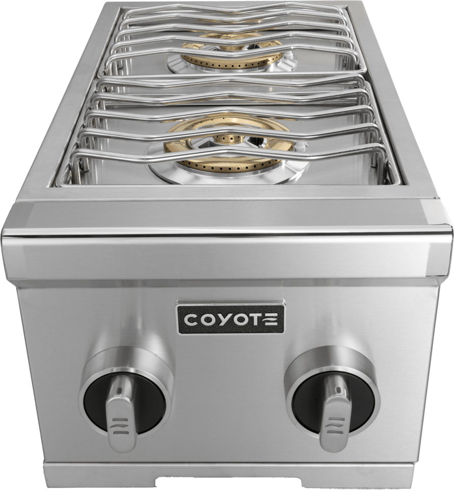 12" Built-In Double Side Burner NG