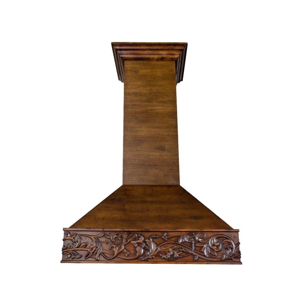 ZLINE 30" Designer Series Wooden Wall Range Hood with Crown Molding (373WH-30)