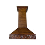 ZLINE 30" Designer Series Wooden Wall Range Hood with Crown Molding (373WH-30)