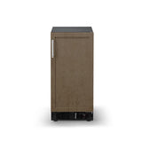 15"W. Panel Ready Clear Ice Machine with Drain Pump, ADA