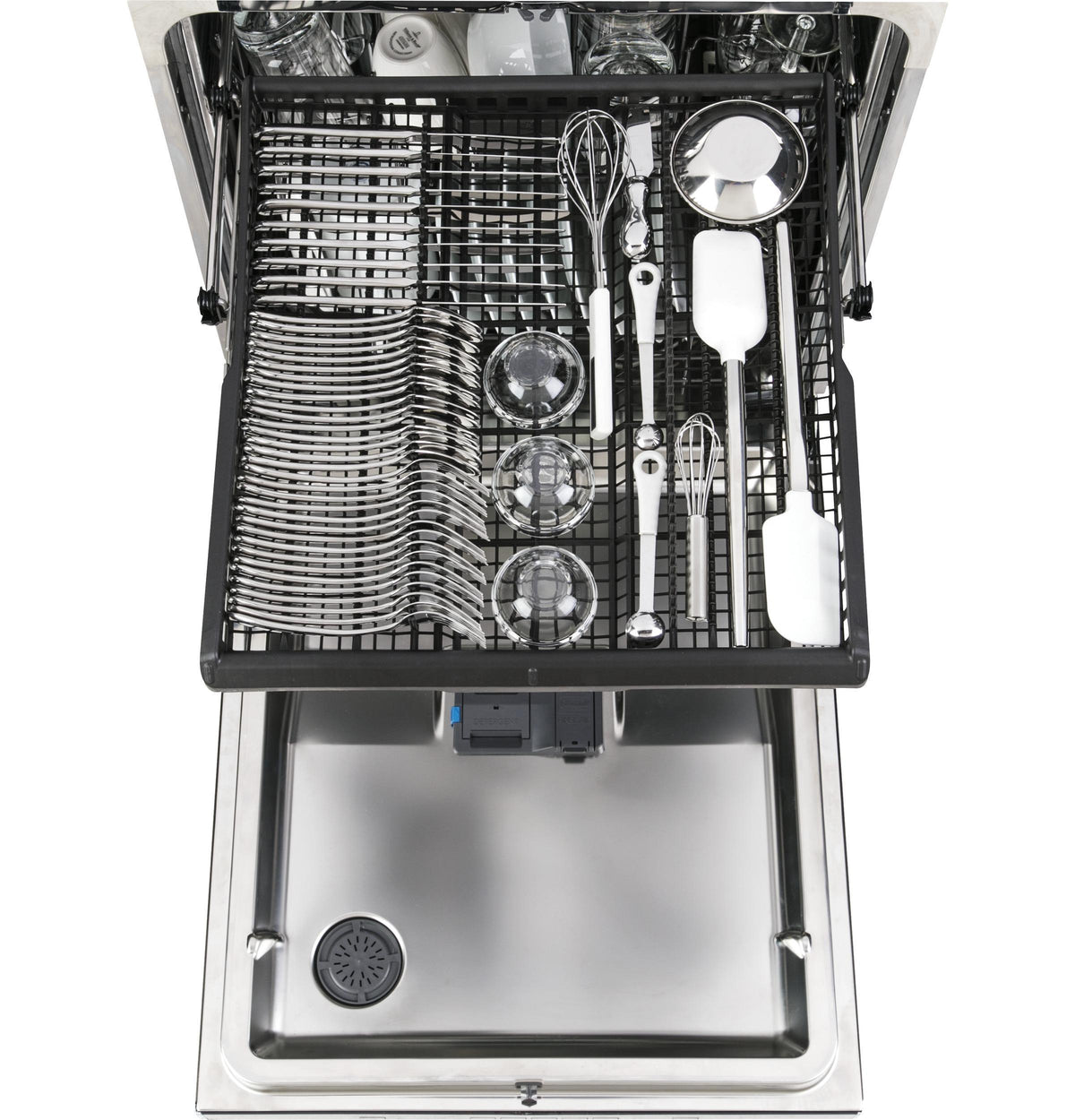 GE Profile™ Stainless Steel Interior Dishwasher with Hidden Controls
