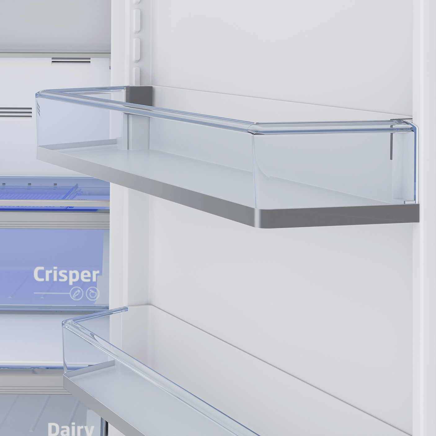 30'', Bottom Freezer Built-In Refrigerator with -