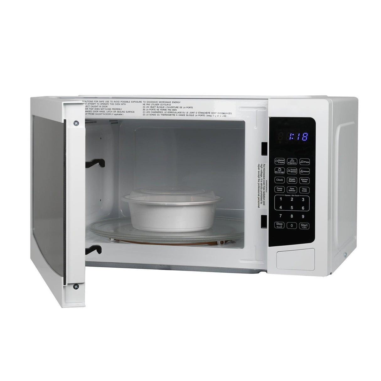 Avanti 1.1 cu. ft. Microwave Oven - Stainless Steel