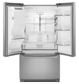 36- Inch Wide French Door Refrigerator with Dual Cool® Evaporators - 27 Cu. Ft.