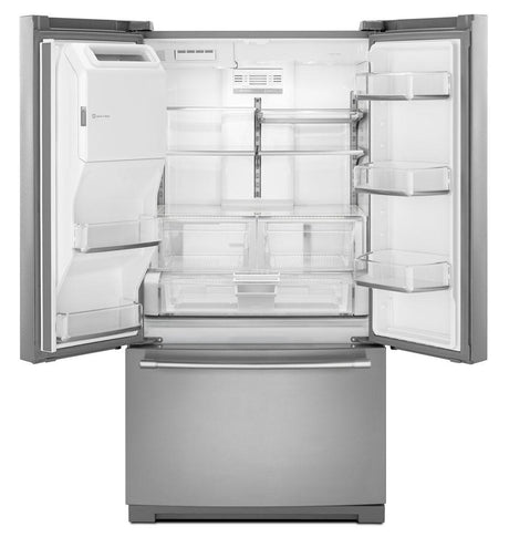 36- Inch Wide French Door Refrigerator with Dual Cool® Evaporators - 27 Cu. Ft.