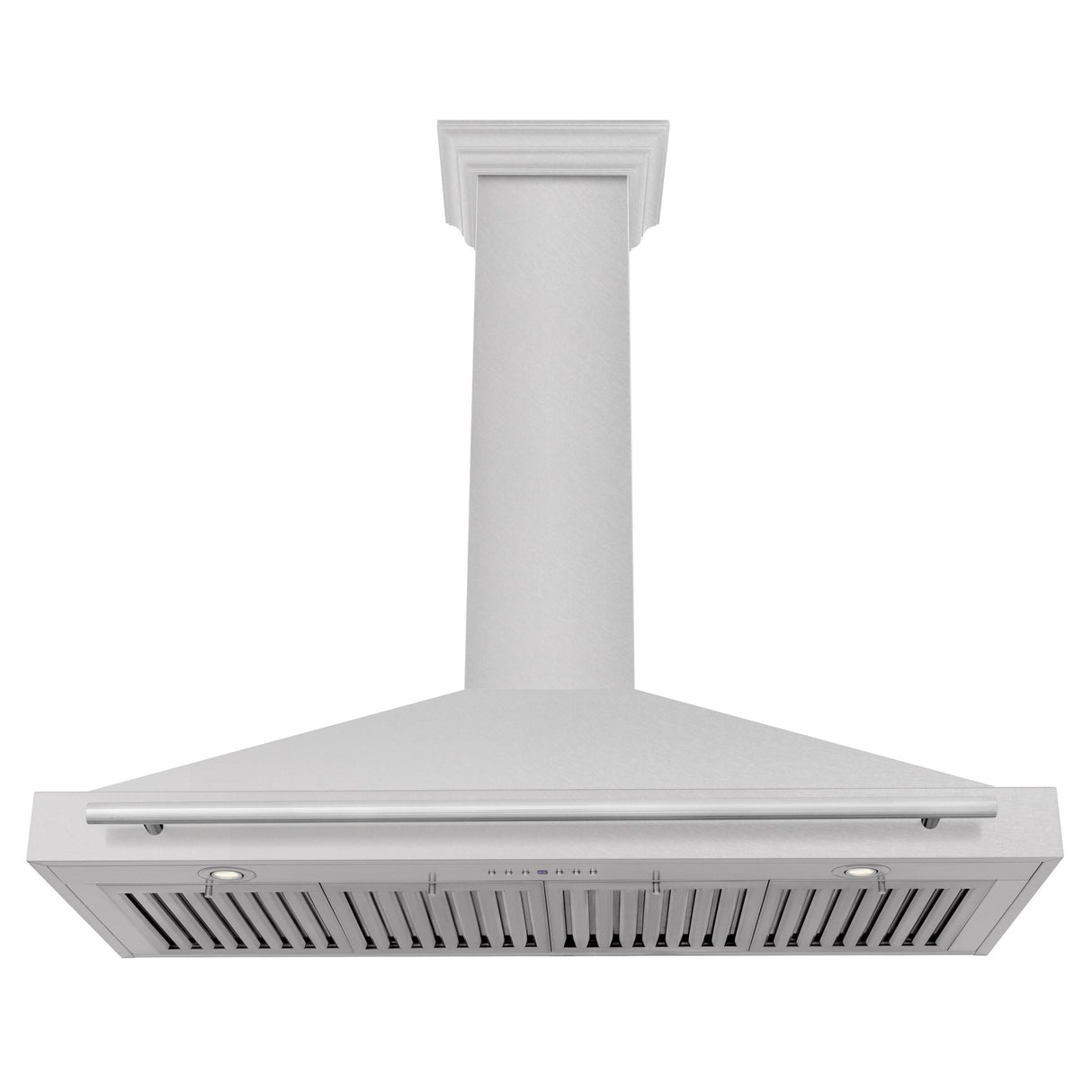 ZLINE 48 in. Convertible Fingerprint Resistant DuraSnow Stainless Steel Range Hood with Stainless Steel Handle (KB4SNX-48) [Color: DuraSnow Stainless Steel]
