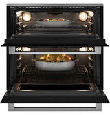 Café™ 30" Duo Smart Single Wall Oven in Platinum Glass