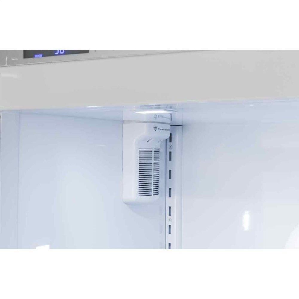 Marvel Professional Built-In 42" Side-by-Side Refrigerator Freezer - Marvel Professional Built-In 42" Side-by-Side Refrigerator Freezer - Stainless Steel Doors, Slim Designer Handles
