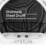 Element 4.0 cu. ft. Front Load Electric Dryer - White, ENERGY STAR (ECD4224EGW)