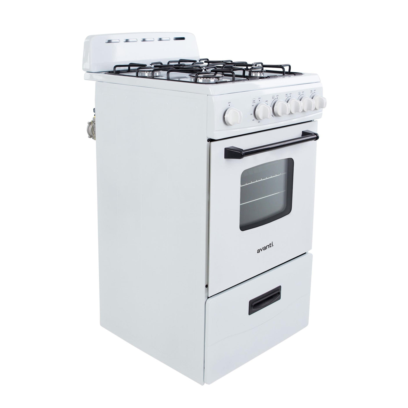 Avanti 20" Gas Range - White