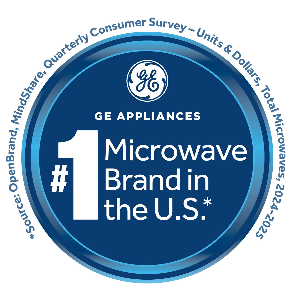 GE® 1.0 Cu. Ft. Capacity Countertop Convection Microwave Oven with Air Fry