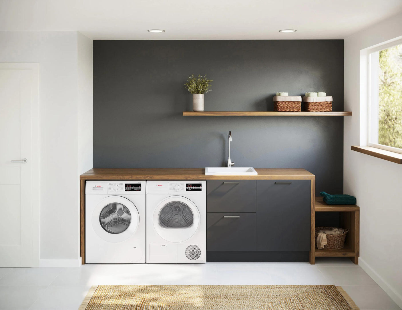 300 Series Compact Condensation Dryer White