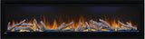 Alluravision 60 Deep Depth Wall Hanging Electric Fireplace