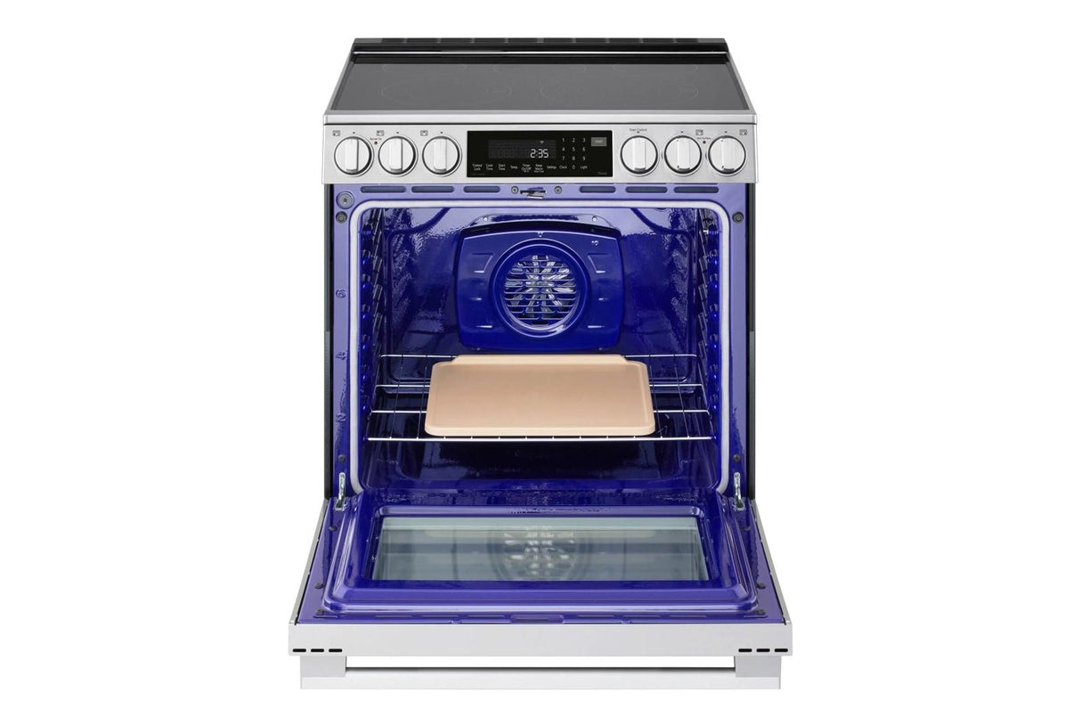6.3 cu. ft. Smart Electric Slide-in Range with InstaView®, ProBake Convection®, and Air Fry