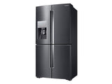 22 cu. ft. Food Showcase Counter Depth 4-Door Flex™ Refrigerator with FlexZone™ in Black Stainless Steel
