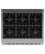 36" Series 7 Professional 6 Burner Gas Range