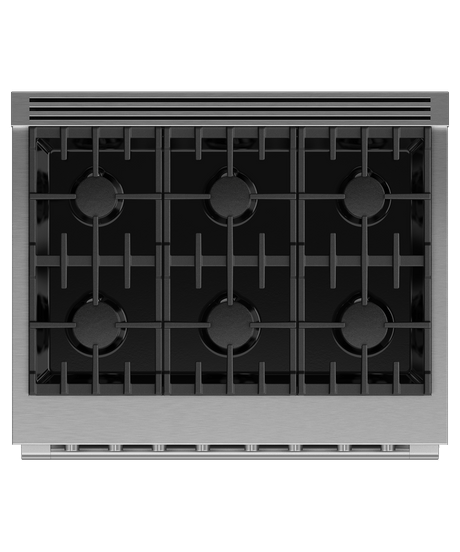 36" Series 7 Professional 6 Burner Gas Range