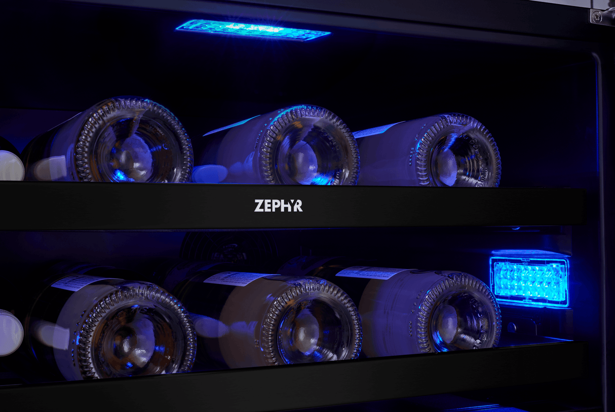 Presrv Wine Cooler, 24in UC, Panel Ready+Gls, 2Z