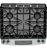 GE® 30" Slide-In Front Control Gas Range