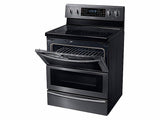 5.9 cu. ft. Freestanding Electric Range with Flex Duo™ & Dual Door in Black Stainless Steel