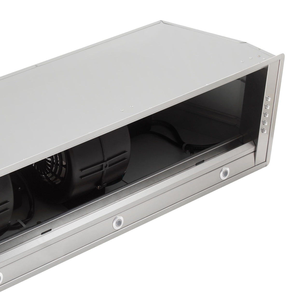 Forno Frassanito 60-Inch Recessed Range Hood, Stainless Steel Baffle Filters, LED Lighting