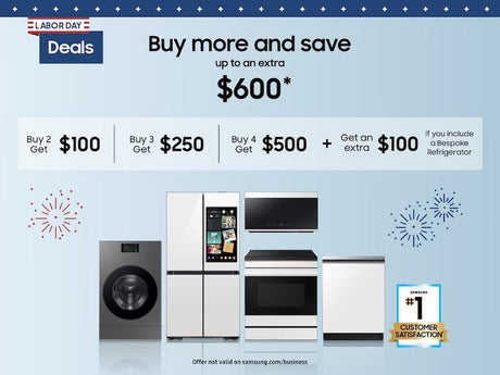 Bespoke 4-Door Flex™ Refrigerator (29 cu. ft.) with Family Hub™+ in Charcoal Glass Top and Stainless Steel Bottom Panels