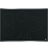 GE® 30" Built-In Touch Control Electric Cooktop