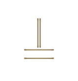 Café™ Refrigeration Handle Kit - Brushed Brass