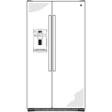 GE® 25.3 Cu. Ft. Side-By-Side Refrigerator