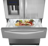 36-inch Wide French Door Refrigerator with External Refrigerated Drawer - 25 cu. ft.