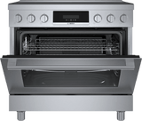 800 Series Induction freestanding range 36" Stainless Steel