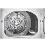 GE® 7.4 cu. ft. Capacity Smart aluminized alloy drum Gas Dryer with HE Sensor Dry
