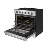 36 Inch S Series Professional Induction Range - Stainless Steel