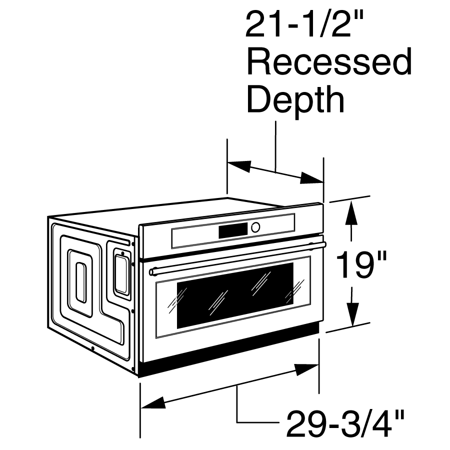 Monogram Built-In Oven with Advantium® Speedcook Technology- 120V