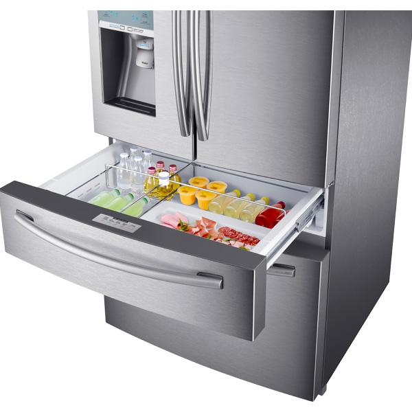 36" Wide, 29 cu. ft. 4-Door Refrigerator with Automatic Sparkling Water Dispenser