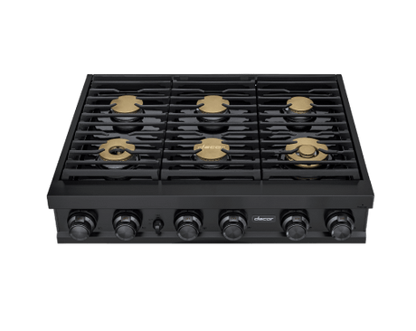 36" Rangetop, Graphite Stainless Steel, Natural Gas