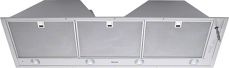 DA 2210 AM Insert ventilation hood with dimmable halogen lighting and joystick for convenient operation.