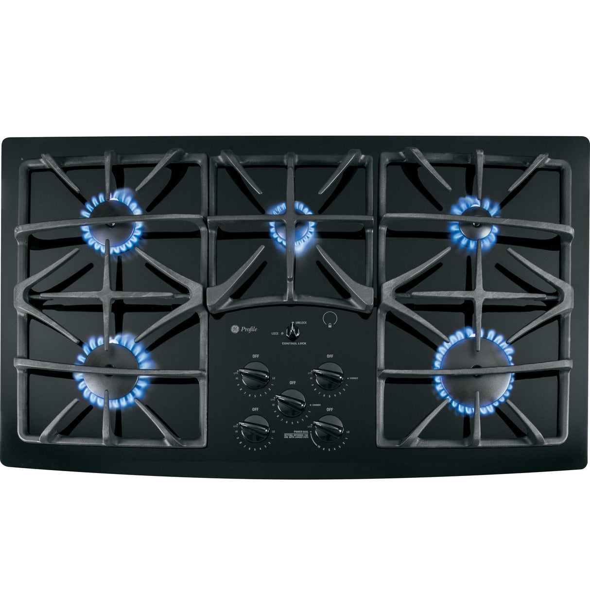 GE Profile™ Series 36" Built-In Gas Cooktop