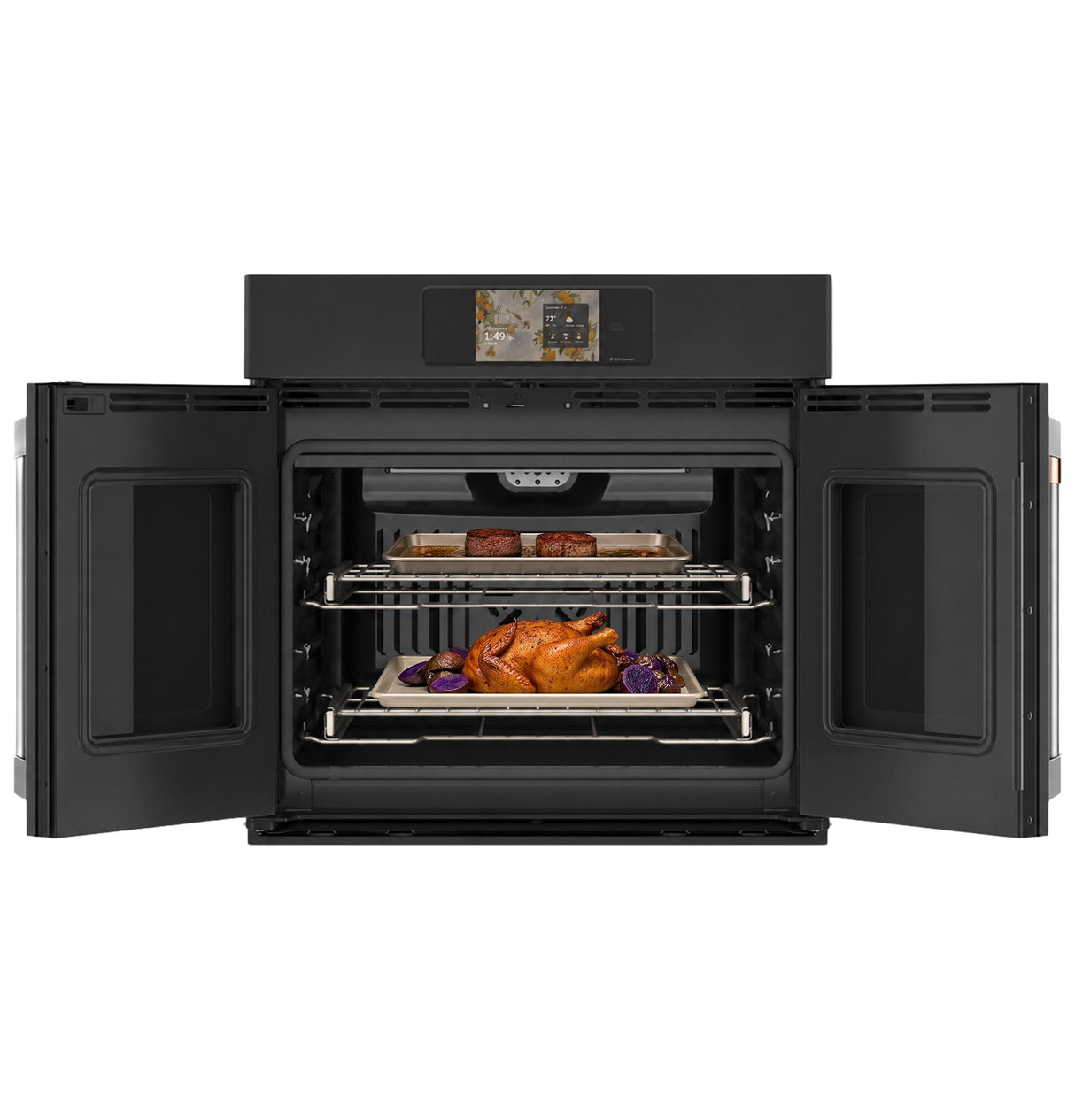 CAF(EBACK)™ Professional Series 30" Smart Built-In Convection French-Door Single Wall Oven