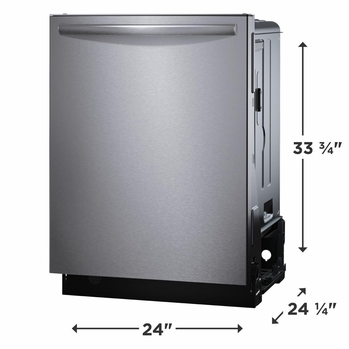 24" Stainless Steel Tub Built-In Dishwasher with CleanBoost™