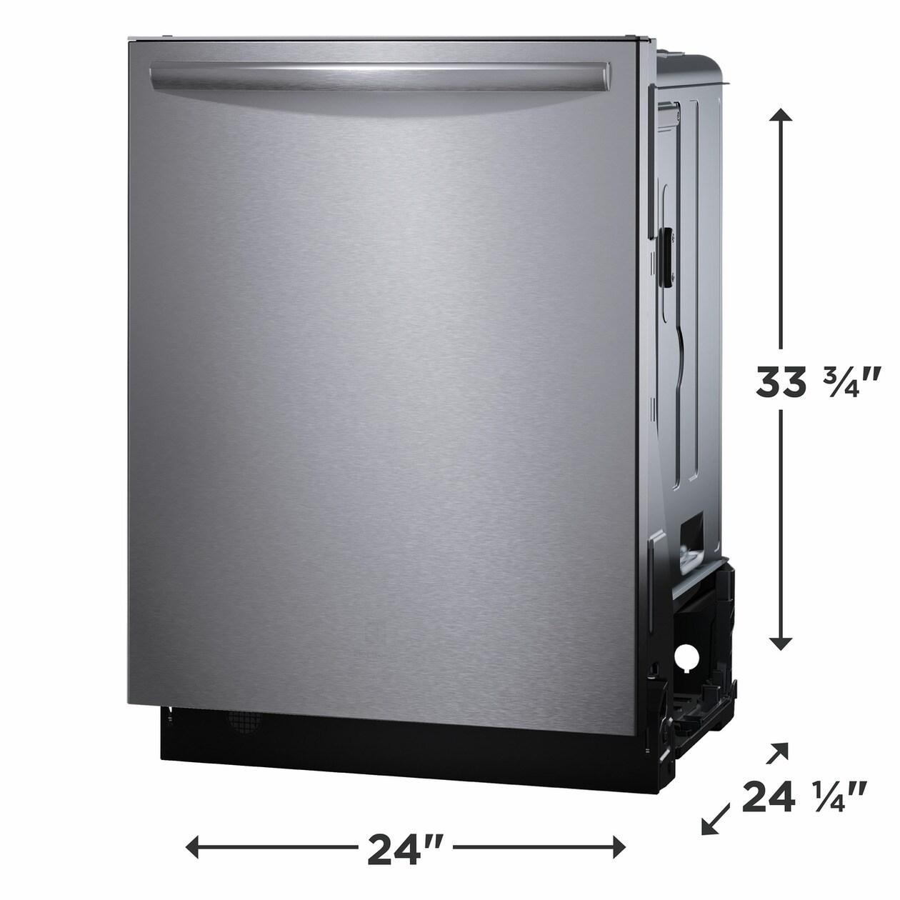 24" Stainless Steel Tub Built-In Dishwasher with CleanBoost™