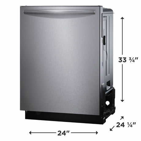 24" Stainless Steel Tub Built-In Dishwasher with CleanBoost™